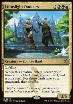 Lotuslight Dancers (V.2) - Tarkir: Dragonstorm: Promos (Rare) [PTDM-204]