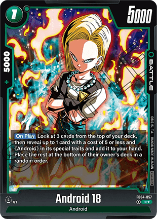 Android 18 (FB04-057) [Fusion World] (V.1 - Common)