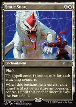 Static Snare - Tarkir: Dragonstorm: Promos (Uncommon) [PTDM-420]