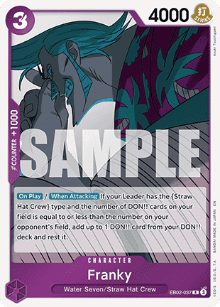 Franky (EB02-037) - Anime 25th Collection (Rare) [EB02-037]