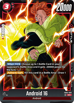Android 16 (FB06-009) [Fusion World] (V.1 - Super Rare)