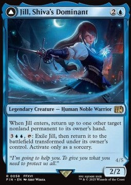 Jill, Shiva's Dominant // Shiva, Warden of Ice