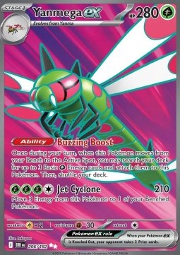 Yanmega ex - Destined Rivals (Ultra Rare) [DRI-206]