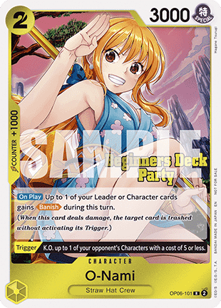 O-Nami (OP06-101) (V.1) - Unnumbered Promos (Rare) [UP-OP06-101]