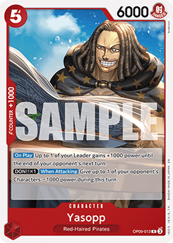 Yasopp (OP09-013) - Starter Deck: Red Shanks (Rare) [ST-23-OP09-013]