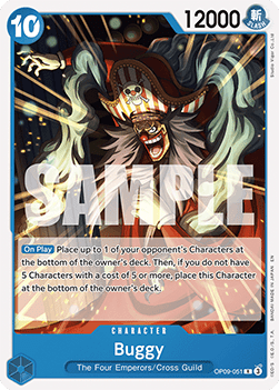 Buggy (OP09-051) - Starter Deck: Blue Buggy (Rare) [ST-25-OP09-051]