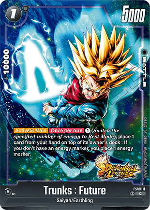 Trunks : Future (FS09-11) - Starter Deck: EX Shallot [Fusion World] (Common) [FS09-11]