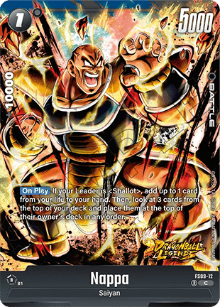 Nappa (FS09-12) - Starter Deck: EX Shallot [Fusion World] (Common) [FS09-12]