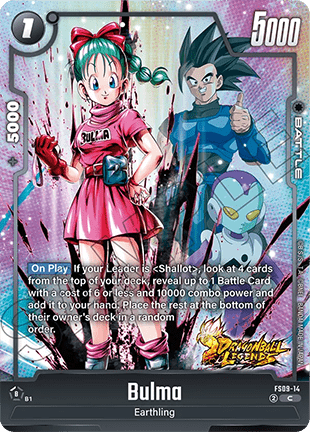 Bulma (FS09-14) - Starter Deck: EX Shallot [Fusion World] (Common) [FS09-14]