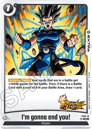 I'm gonna end you! (FS09-18) - Starter Deck: EX Shallot [Fusion World] (Common) [FS09-18]