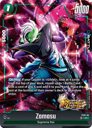 Zamasu (FS10-05) - Starter Deck: EX Giblet [Fusion World] (Common) [FS10-05]