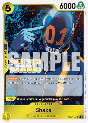 Shaka (OP07-101) - Judge Promos (Uncommon) [JDG-OP07-101]