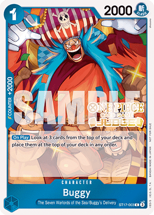Buggy (ST17-003) - Judge Promos (Common) [JDG-ST17-003]
