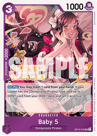 Baby 5 (OP10-076) - Judge Promos (Uncommon) [JDG-OP10-076]