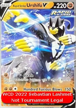 Rapid Strike Urshifu V - WCD 2022 (World Championship Deck) [WCD22-BST 087]