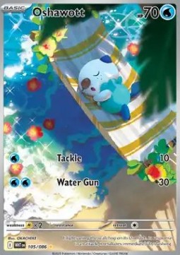 Oshawott - White Flare (Illustration Rare) [WHT-105]