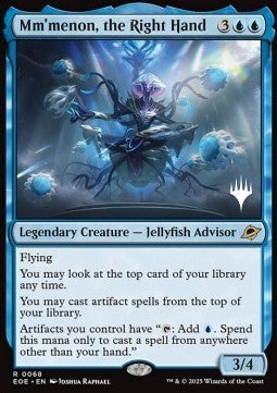 Mm'menon, the Right Hand (V.2) - Edge of Eternities: Promos (Rare) [PEOE-68]