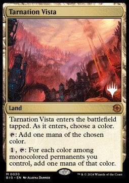 Tarnation Vista - Outlaws of Thunder Junction: Promos (Mythic) [POTJ-30]