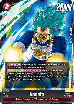 Vegeta (FP-044)  (V.1 - Promo) - Promos [Fusion World] (Promo) [FWP-044]