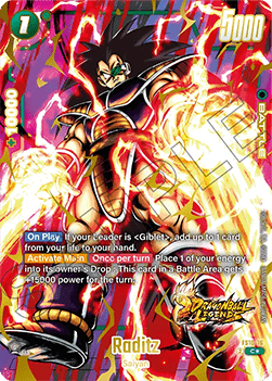 Raditz (FS10-16)  (V.1 - Common) - Unnumbered Promos [Fusion World] (Common) [FWUP-FS10-16]