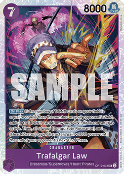 Trafalgar Law (OP12-073) (V.1) - Legacy of the Master (Super Rare) [OP12-073]
