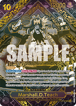 Marshall.D.Teach (OP09-093) (V.1) - Legacy of the Master (Special Rare) [OP12-OP09-093]
