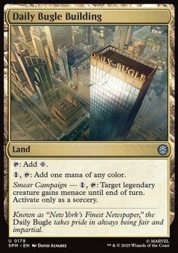 Daily Bugle Building - Marvel's Spider-Man (Uncommon) [SPM-179]