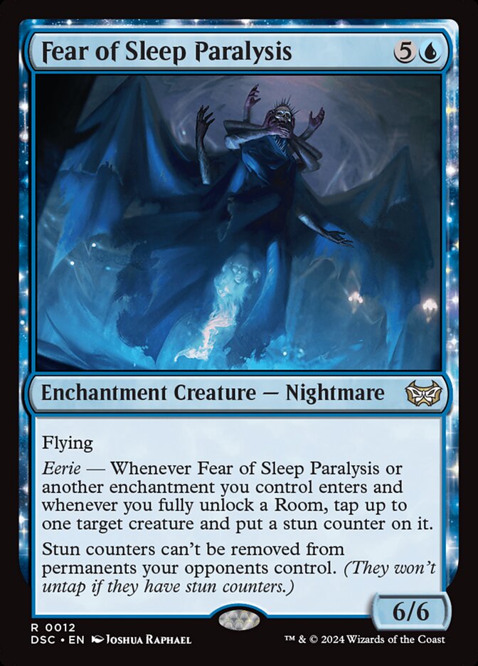 Fear of Sleep Paralysis - Commander: Duskmourn: House of Horror