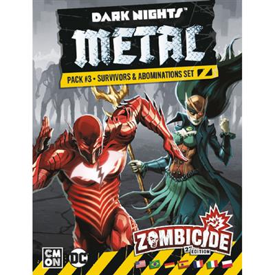 Gioco da tavolo - Zombicide - Dark Knight: Metal Pack 3