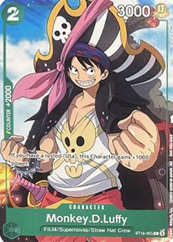 Monkey.D.Luffy (OP02-041) (V.1) - Unnumbered Promos (Rare) [UP-OP02-041]