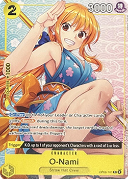 O-Nami (OP06-101) (V.3) - Unnumbered Promos (Rare) [UP-OP06-101]