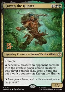 Kraven the Hunter - Marvel's Spider-Man: Promos (Rare) [PSPM-133]