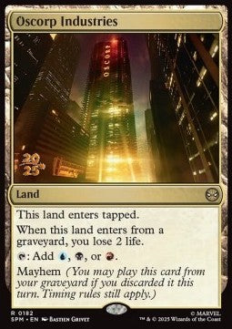 Oscorp Industries - Marvel's Spider-Man: Promos (Rare) [PSPM-182]