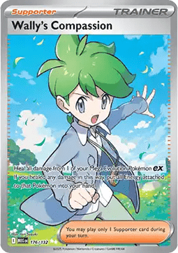 Wally's Compassion - Mega Evolution (Ultra Rare) [MEG-176]