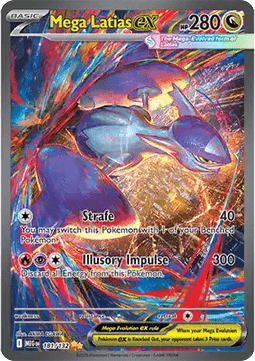 Mega Latias ex - Mega Evolution (Special Illustration Rare) [MEG-181]