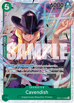 Cavendish (EB01-012) - The Best Vol.2 (Super Rare) [PRB02-EB01-012]