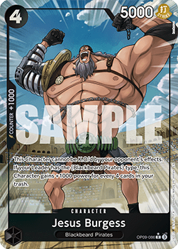 Jesus Burgess (OP09-086) (V.2) - The Best Vol.2 (Alternate Art) [PRB02-OP09-086]