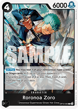 Roronoa Zoro (OP10-095) (V.1) - The Best Vol.2 (Rare) [PRB02-OP10-095]