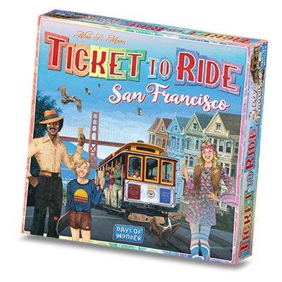 Gioco da tavolo - Ticket to Ride : San Francisco