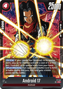 Android 17 (FP-042)  (V.1 - Promo) - Promos [Fusion World] (Promo) [FWP-042]