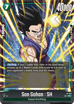 Son Gohan : SH (FP-051)  (V.1 - Promo) - Promos [Fusion World] (Promo) [FWP-051]