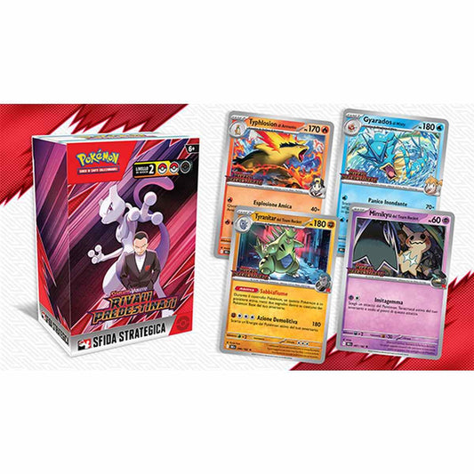 Pokemon TCG - Scarlatto & Violetto: Rivali Predestinati Sfida strategica Pre Release