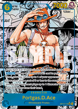 Portgas.D.Ace (OP13-119) (V.5) - Carrying on his Will (Manga Rare) [OP13-119]