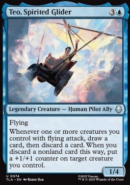 Teo, Spirited Glider