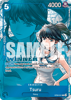 Tsuru (OP06-051) (V.2) - Unnumbered Promos (Rare) [UP-OP06-051]