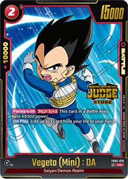 Vegeta (Mini) : DA (FB05-018)  (V.1 - Uncommon) - Judge Promos [Fusion World] (Uncommon) [JPFW-FB05-018]