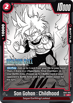 Son Gohan : Childhood (SB02-005) - Manga Booster 02 [Fusion World] (Uncommon) [SB02-005]