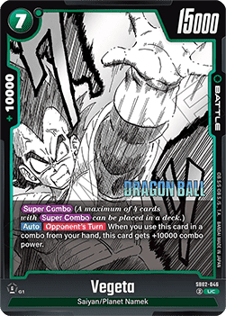 Vegeta (SB02-046) - Manga Booster 02 [Fusion World] (Uncommon) [SB02-046]