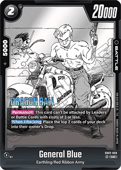 General Blue (SB02-059) - Manga Booster 02 [Fusion World] (Uncommon) [SB02-059]