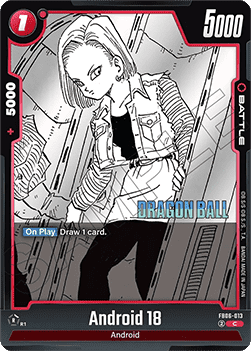 Android 18 (FB06-013) - Manga Booster 02 [Fusion World] (Common) [SB02-FB06-013]